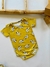 BODY / REMERA - CEBRAS MOSTAZA - MelomorfoKids