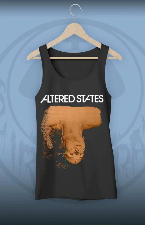 Camiseta Regata Preta - Viagens Alucinantes - Altered States de Ken Russell de 1980 - comprar online