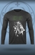 Camiseta Manga Longa Preta do filme The Fly - A Mosca de 1986 de David Cronenberg