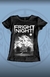 Camiseta Baby Look do filme Fright Night - A Hora do Espanto de Tom Holland de 1985