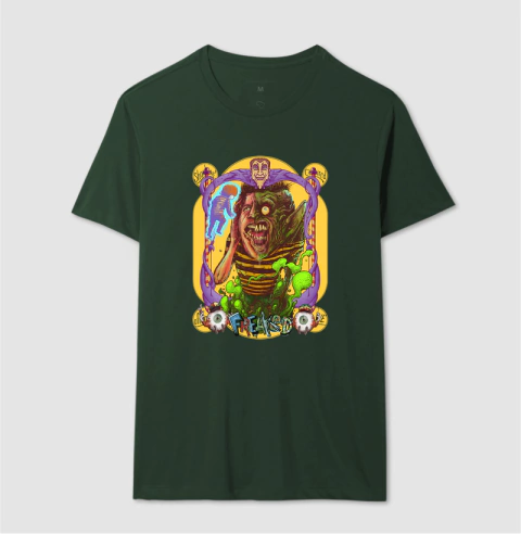 Camiseta Cine Phenomena - Freaked - Freaklândia: O Parque dos Horrores de 1993 de Tom Stern e Alex Winter- Arte Exclusiva