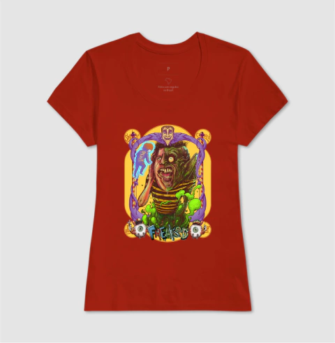 Camiseta Cine Phenomena - Freaked - Freaklândia: O Parque dos Horrores de 1993 de Tom Stern e Alex Winter- Arte Exclusiva - comprar online