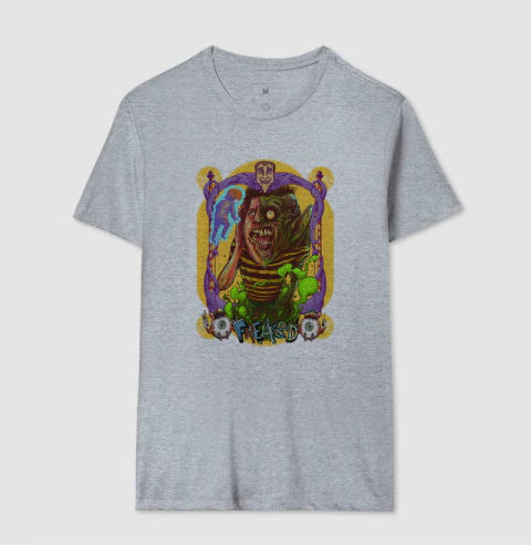 Camiseta Cine Phenomena - Freaked - Freaklândia: O Parque dos Horrores de 1993 de Tom Stern e Alex Winter- Arte Exclusiva - loja online