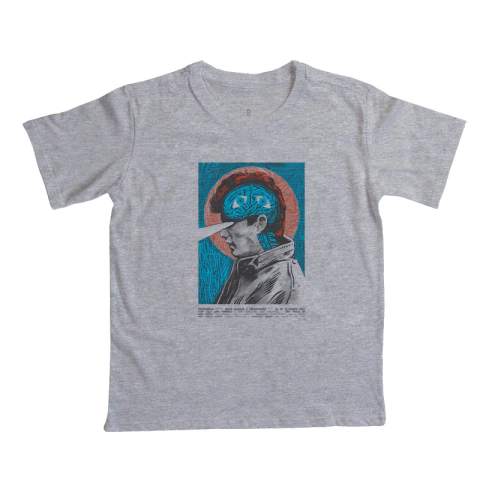Imagem do Cine Phenomena - Brain Damage - O Soro do Mal de Frank Henenlotter de 1988 Camiseta mini/infantil