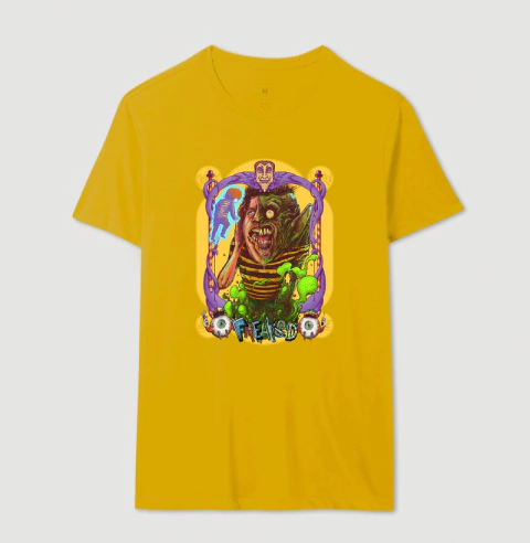 Camiseta Cine Phenomena - Freaked - Freaklândia: O Parque dos Horrores de 1993 de Tom Stern e Alex Winter- Arte Exclusiva - comprar online