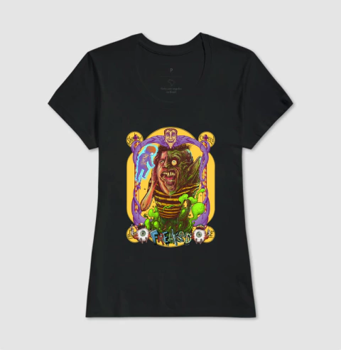 Camiseta Cine Phenomena - Freaked - Freaklândia: O Parque dos Horrores de 1993 de Tom Stern e Alex Winter- Arte Exclusiva - Shirt Of The Grave