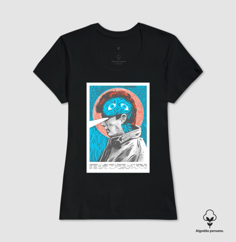 Imagem do Camiseta Algodão Peruano - Cine Phenomena - Brain Damage - O Soro do Mal de Frank Henenlotter de 1988