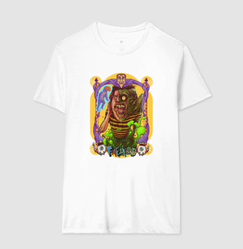 Camiseta Cine Phenomena - Freaked - Freaklândia: O Parque dos Horrores de 1993 de Tom Stern e Alex Winter- Arte Exclusiva na internet
