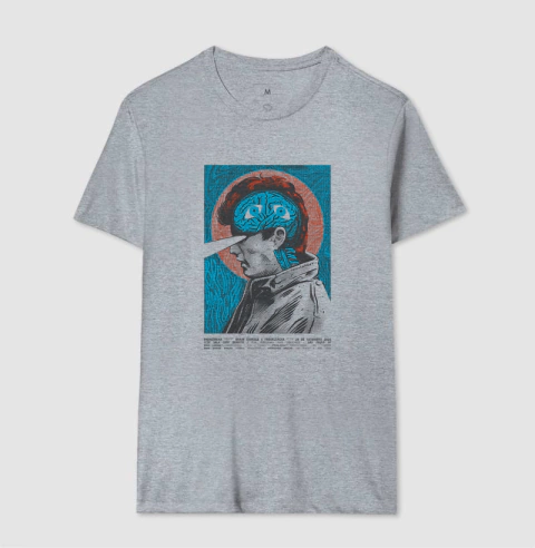Cine Phenomena - Brain Damage - O Soro do Mal de Frank Henenlotter de 1988 - Camiseta tradicional e Baby Look