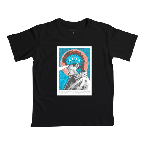 Cine Phenomena - Brain Damage - O Soro do Mal de Frank Henenlotter de 1988 Camiseta mini/infantil na internet