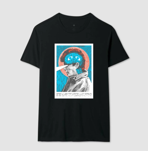 Cine Phenomena - Brain Damage - O Soro do Mal de Frank Henenlotter de 1988 - Camiseta tradicional e Baby Look - Shirt Of The Grave
