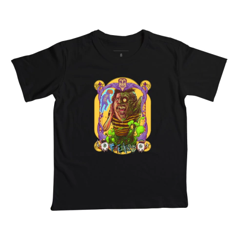 Camiseta Mini/Infantil Cine Phenomena - Freaked - Freaklândia: O Parque dos Horrores de 1993 de Tom Stern e Alex Winter- Arte Exclusiva na internet