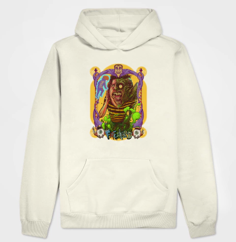 Moletom Hoodie com capuz e bolsos Freaked - Freaklândia: O Parque dos Horrores de 1993 de Tom Stern e Alex Winter -Arte Exclusiva - Shirt Of The Grave