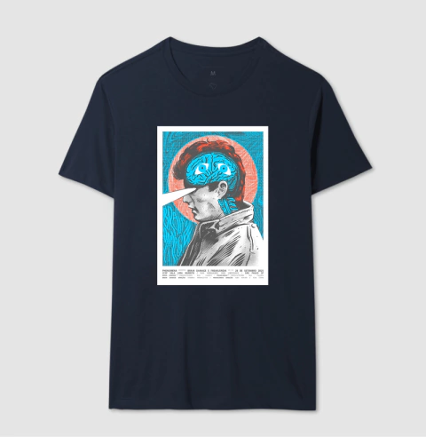Imagem do Cine Phenomena - Brain Damage - O Soro do Mal de Frank Henenlotter de 1988 - Camiseta tradicional e Baby Look