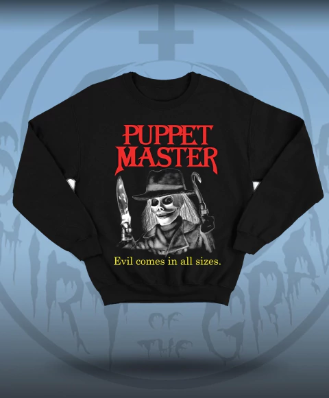 Blusão Moletom - Puppet Master - O Mestre dos Brinquedos de David Schmoeller de 1989 - comprar online