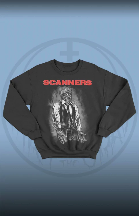 Blusão Moletom - Scanners, Sua Mente Pode Destruir de David Cronenberg de 1981 - comprar online