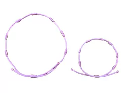 Pulsera 7 nudos rosa BEBE (amor)