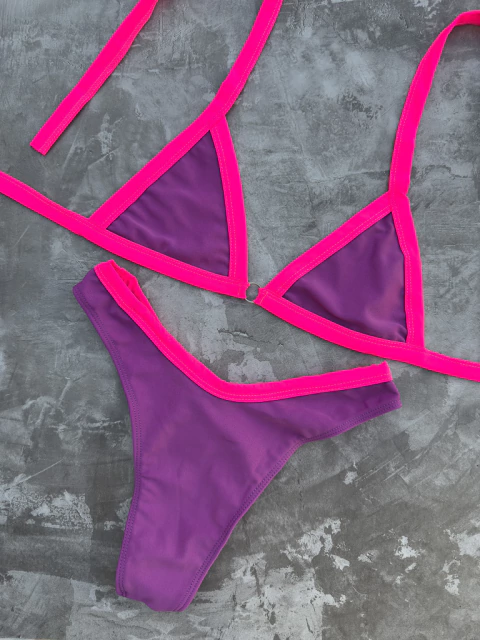 BIKINI ARO BRUSELAS VIOLETA - comprar online