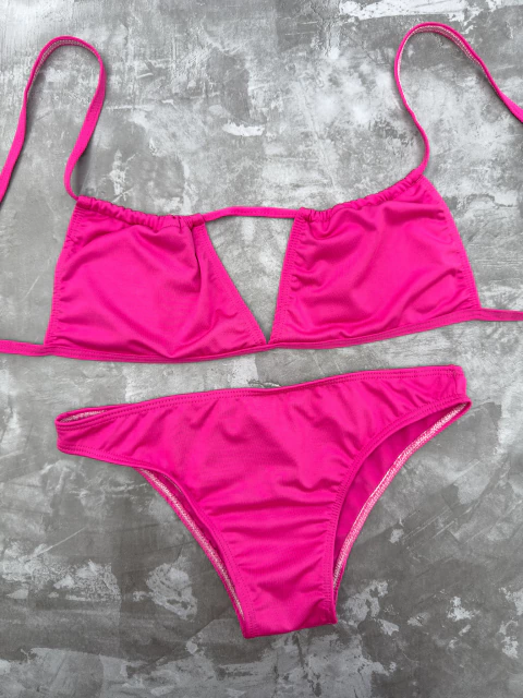 BIKINI CLARA VEDETINA FUCSIA - comprar online