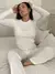 PIJAMA ZAIRA BLANCO - comprar online