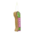 RASCADOR DE CARTON FORMA DE PEZ CON SOGA