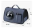 BOLSO IMPORTADO CON VISOR TRANSPARENTE en internet