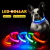 COLLAR NYLON REGULABLE CON LED en internet