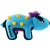 GIGWI DURASPIKES EXTRA DURABLE RABBIT BLUE - Pet´s Boutique 