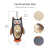 GIGWI OWL CAT SCRATCHER CATNIP - comprar online