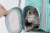 Imagen de MOCHILA DE LONA TRANSPARENTE CARA DE GATO