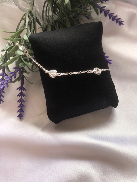 PULSEIRA CORAÇÃO CRISTAL