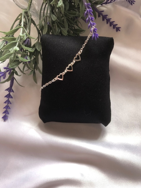 PULSEIRA 3 CORAÇÕES VAZADO
