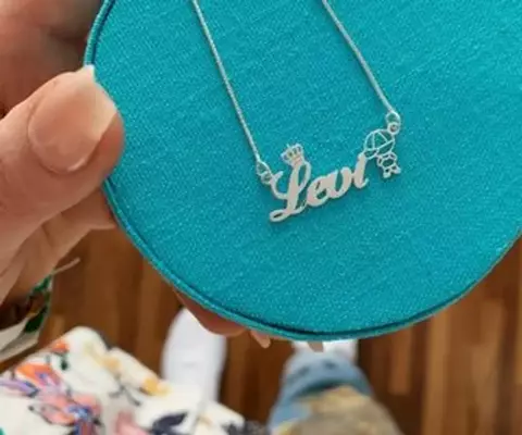 GANGANTILHA NOME FONTE TRADICIONAL PERSONALIZADA - comprar online