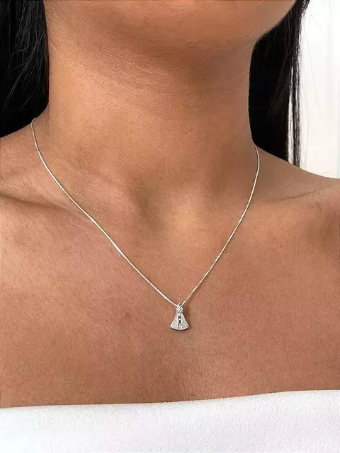 COLAR NOSSA SENHORA CRAVEJADO - comprar online