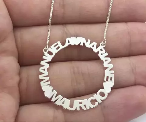 COLAR MANDALA NOMES PERSONALIZADO - comprar online