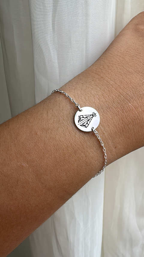 PULSEIRA MEDALHA NOSSA SENHORA APARECIDA