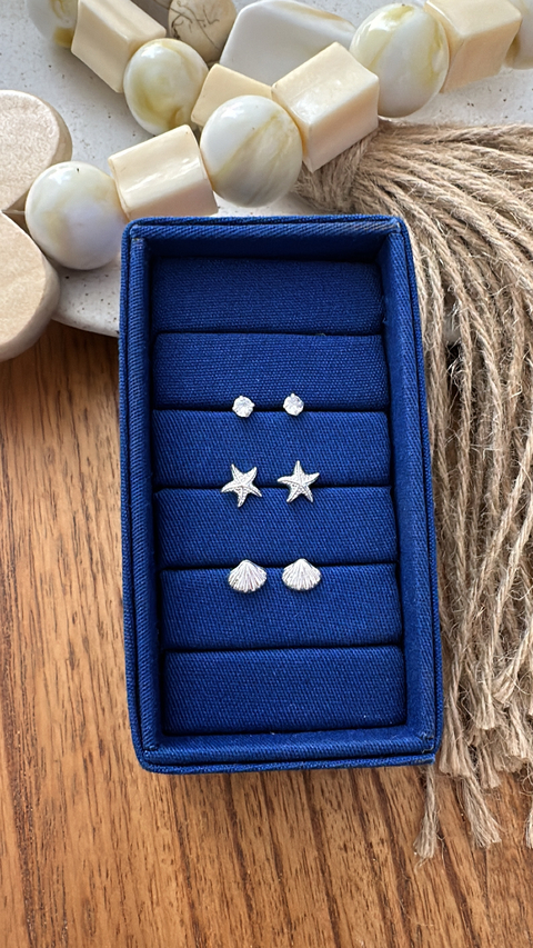 TRIO CONCHA / ESTRELA E PONTO DE LUZ - comprar online