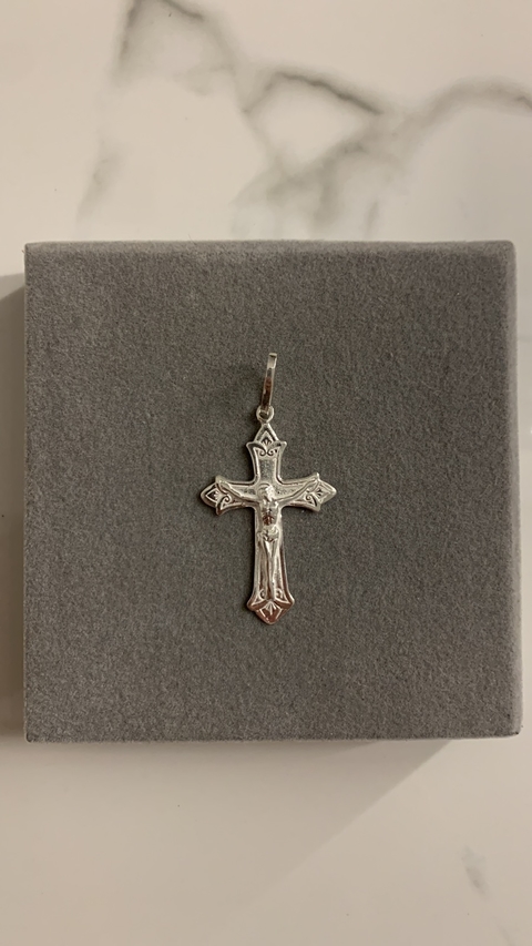 PINGENTE CRISTO CRUCIFIXO DETALHADO M
