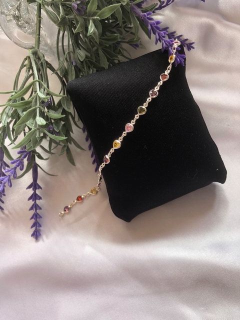 PULSEIRA CORAÇÕES COLORIDOS