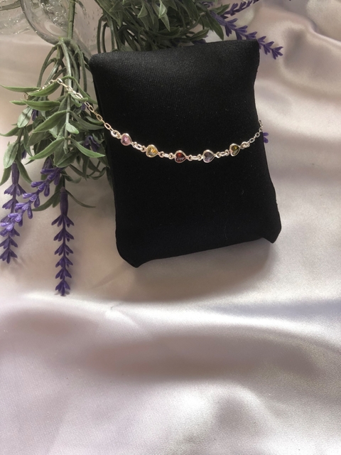 PULSEIRA 5 CORAÇÕES COLORIDOS