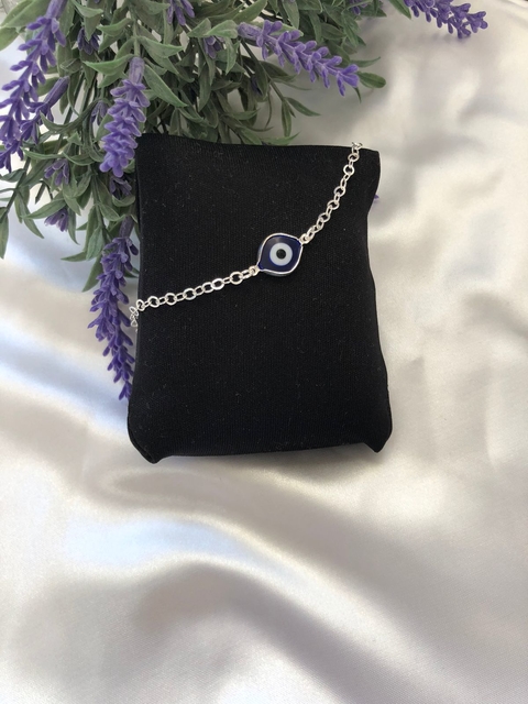 PULSEIRA OLHO GREGO NAVETE AZUL ESCURO