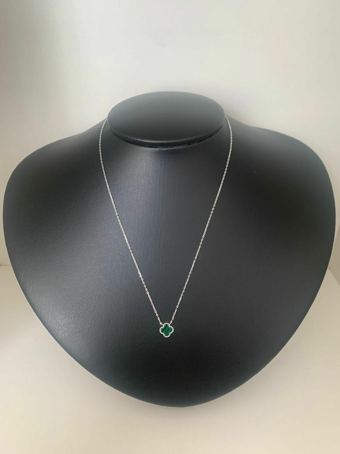 COLAR TREVO VERDE