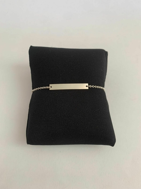PULSEIRA PLAQUINHA FEMININA