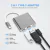 ADAPTADOR DEX PARA SAMSUNG USB 3.1 TIPO C HUB THUNDERBOLT 3.0 X HDMI USB 3 4K PRATA - COMPLETESTORE® - comprar online