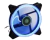 COOLER PARA GABINETE DUPLA FACE DEX 120MM AZUL - comprar online