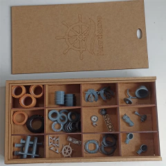 Kit completo Fittings do Rebocador Mite 1:32 R/C