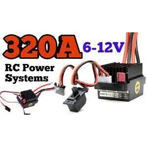 Esc Brushed Escovado 320a 12v