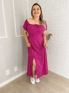 Vestido Viscolinho Nanda Plus Size