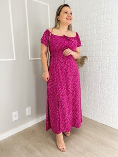 Vestido Viscolinho Nanda Plus Size - comprar online