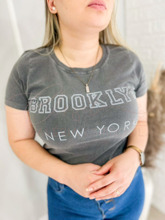 T-Shirt Estonada Brooklin New York 100% algodão